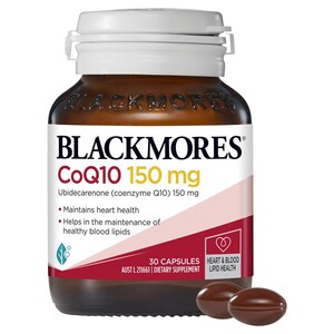 [PRE-ORDER] STRAIGHT FROM AUSTRALIA - Blackmores CoQ10 150mg Heart Health Vitamin 30 Capsules