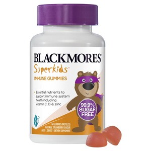 [PRE-ORDER] STRAIGHT FROM AUSTRALIA - Blackmores Superkids Immune Kids Health Vitamin C 60 Gummies