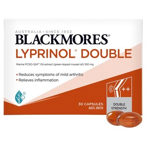 [PRE-ORDER] STRAIGHT FROM AUSTRALIA - Blackmores Lyprinol Double Inflammation Relief 30 Capsules