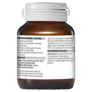 [PRE-ORDER] STRAIGHT FROM AUSTRALIA - Blackmores CoQ10 150mg Heart Health Vitamin 30 Capsules