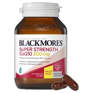 [PRE-ORDER] STRAIGHT FROM AUSTRALIA - Blackmores Super Strength CoQ10 300mg Heart Health Vitamin 90 Tablets