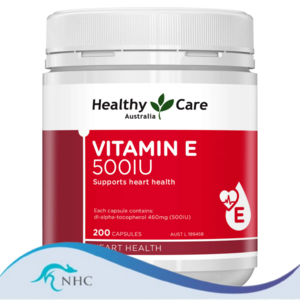[PRE-ORDER] STRAIGHT FROM AUSTRALIA - Healthy Care Vitamin E 500IU 200 Capsules