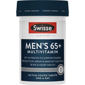 [PRE-ORDER] STRAIGHT FROM AUSTRALIA - Swisse Mens Multivitamin 65+ 60 Tablets