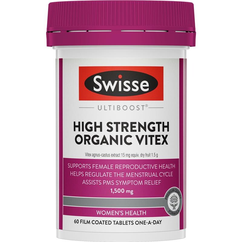 [PRE-ORDER] STRAIGHT FROM AUSTRALIA - Swisse Organic Vitex 1500mg 60 Tablets